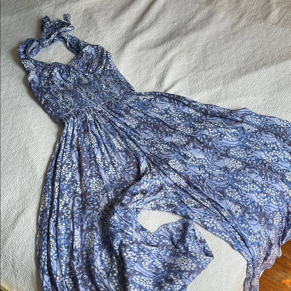 Fire Los Angeles Blue and White romper